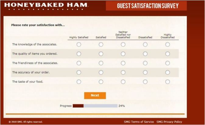 HoneyBaked Consumer Survey