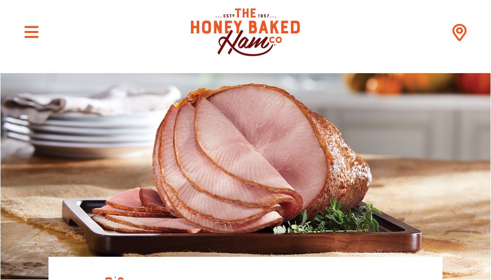Honey Baked Ham Home Page