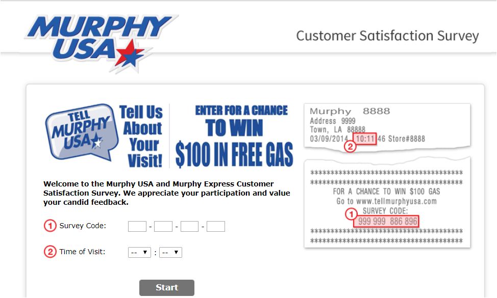 Murphy Survey Steps
