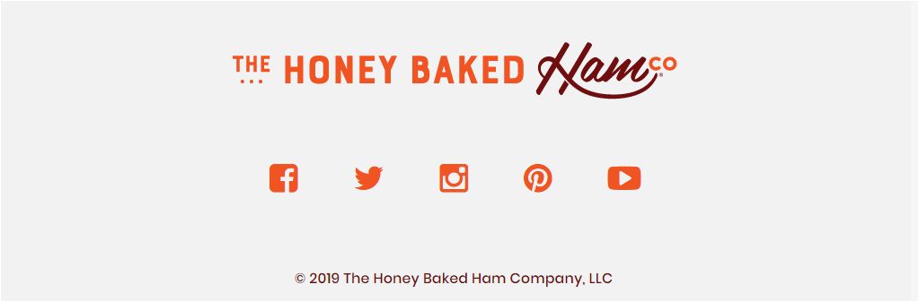 Honey Baked Ham Social MEdia