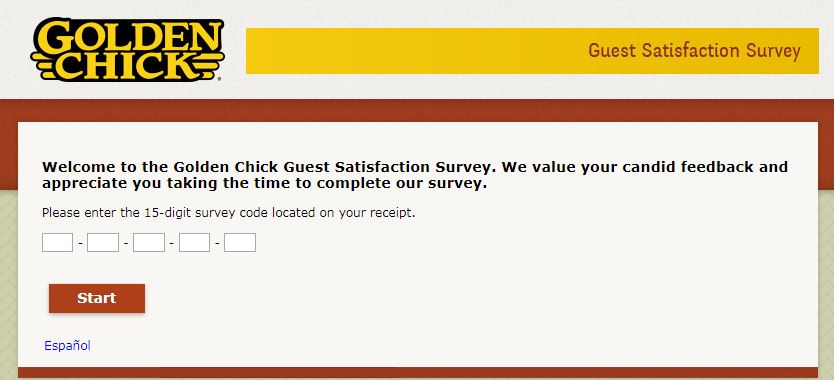 golden chick survey