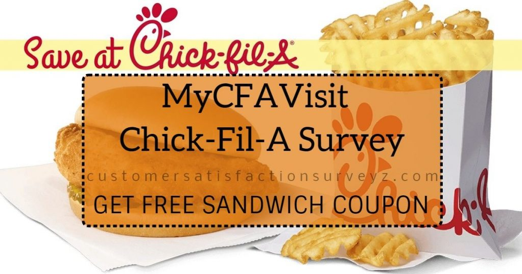 MyCFAvisit ChickfilA Survey At