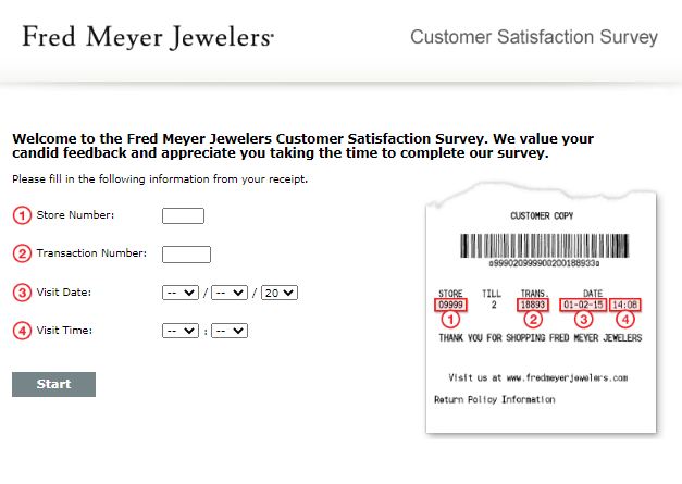 Fred Meyer Jewelers Survey