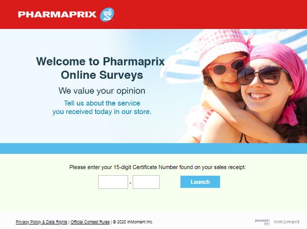 PharmaPrix Pharmacy Survey