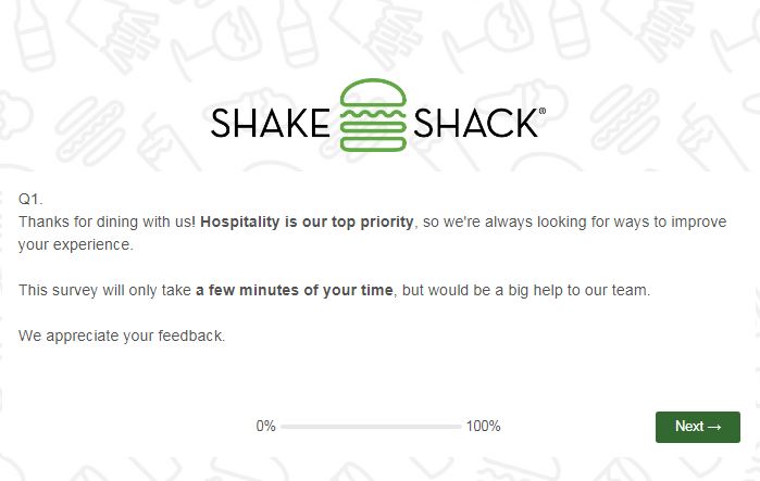 Shack Shack Survey