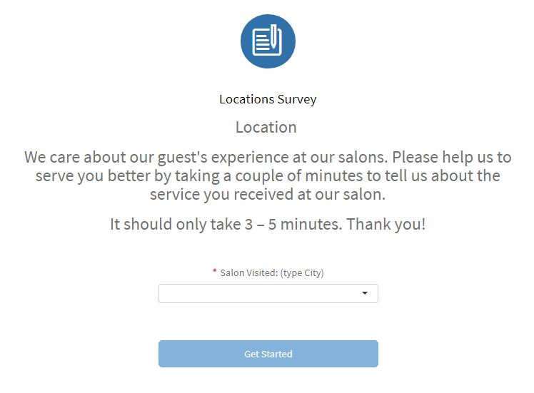 RegisCorp Customer Survey