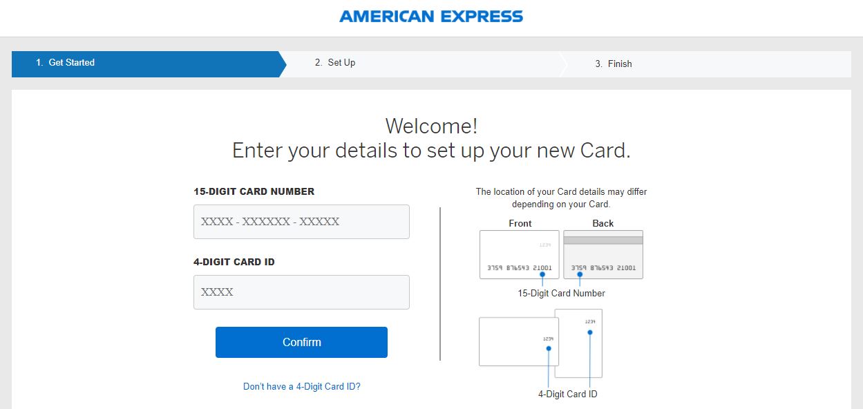 Activate American Express Credit Card