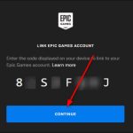 epic games link account