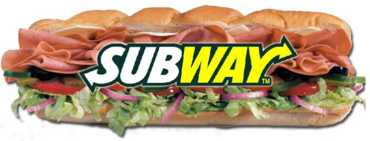 Subway Sandwich Menu 
