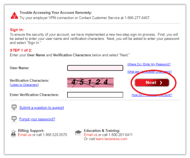 add-your-username-and-click-on-next-to-login-to-accurint-account