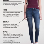 wrangler jeans size chart