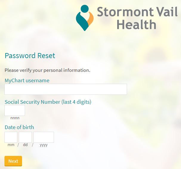 stormont vail health forgot password